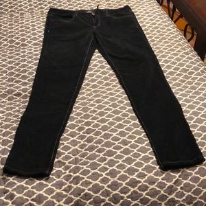 Black cord ankle skinny NWOT from non smoking home